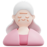 grandmother emoji 3d