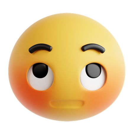 Olhando emoji  3D Icon