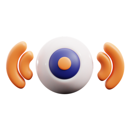 Olho  3D Icon