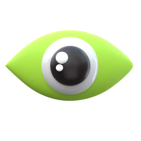 Olho  3D Icon