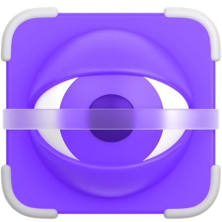 Olho  3D Icon