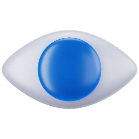 Olho  3D Icon