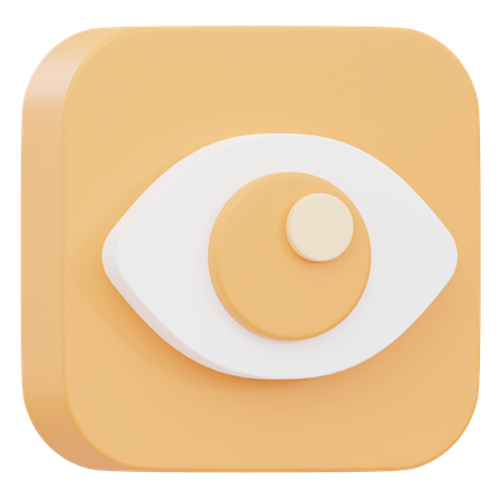 Olho  3D Icon