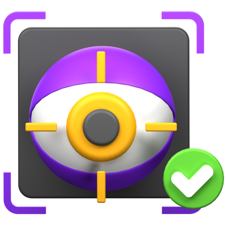 Olho  3D Icon