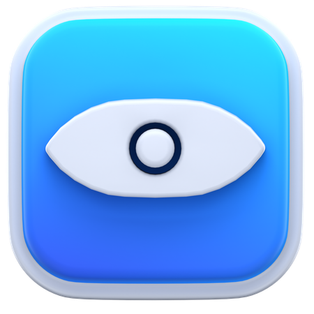 Olho  3D Icon