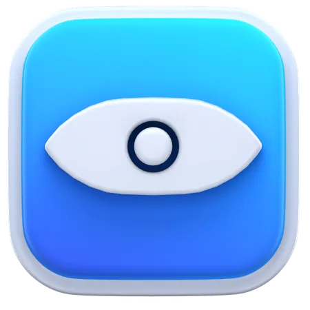 Olho  3D Icon