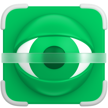 Olho  3D Icon