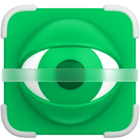 Olho  3D Icon