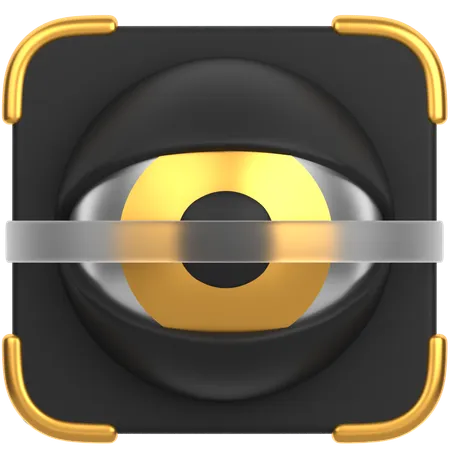 Olho  3D Icon