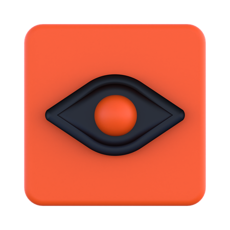 Olho  3D Icon