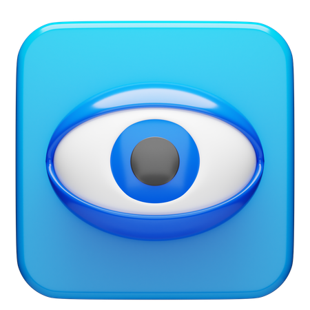 Olho  3D Icon