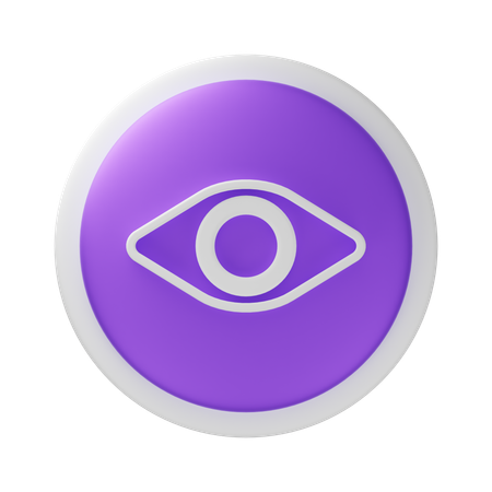 Olho  3D Icon