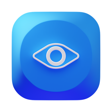 Olho  3D Icon