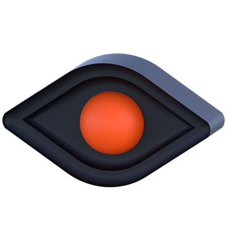 Olho  3D Icon