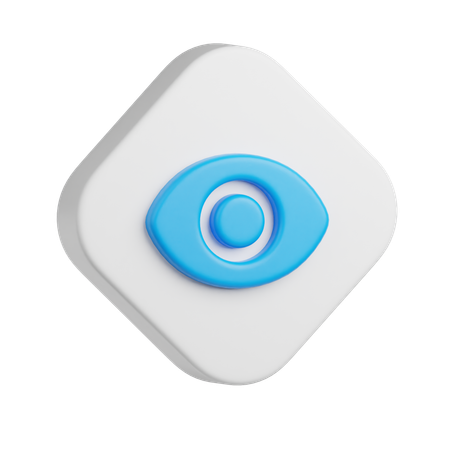 Olho  3D Icon