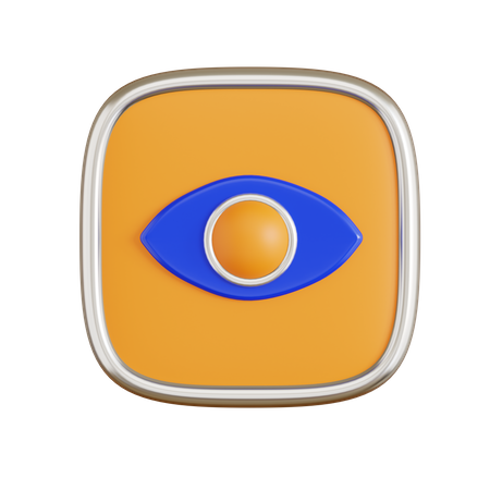 Olho  3D Icon