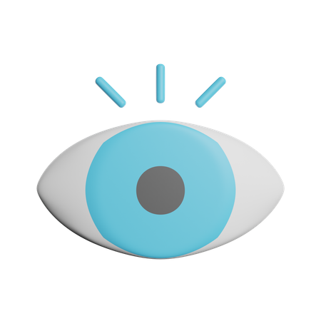 Olho  3D Icon