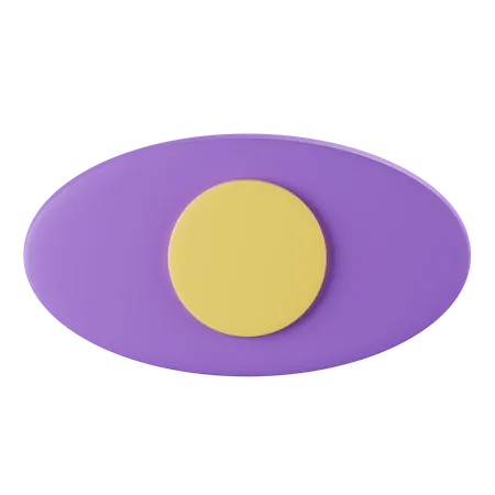 Olho  3D Icon