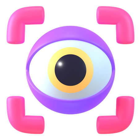 Olho  3D Icon