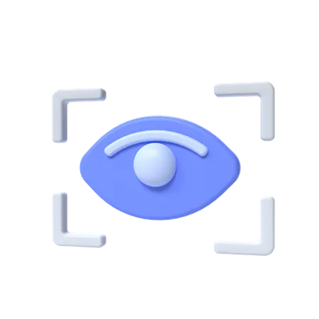 Olho  3D Icon