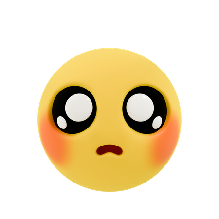 Olhos de cachorrinho imploram  3D Icon