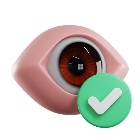 Olhos perfeitos  3D Icon