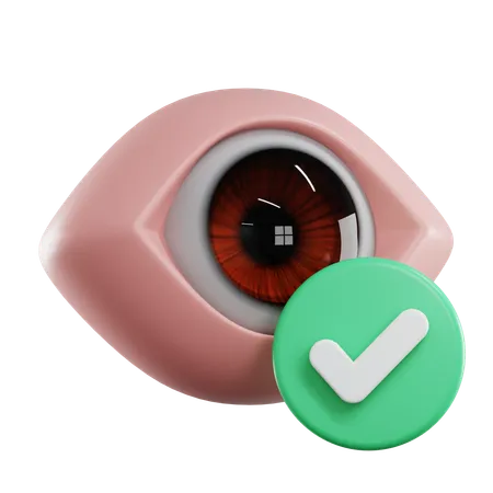 Olhos perfeitos  3D Icon