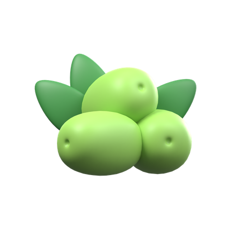 Aceituna  3D Icon