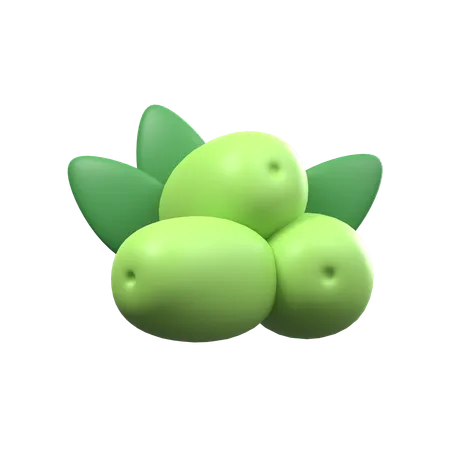 Aceituna  3D Icon