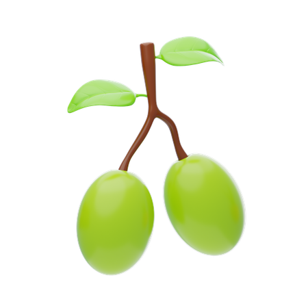 Aceituna  3D Icon