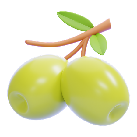 Aceituna  3D Icon