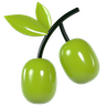 olive 3d logo