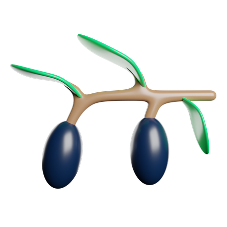 Olives  3D Icon