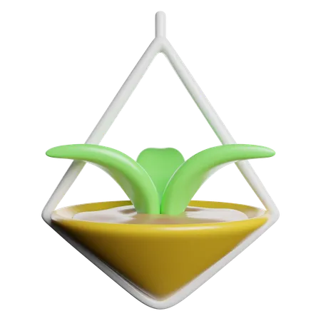 Maceta  3D Icon