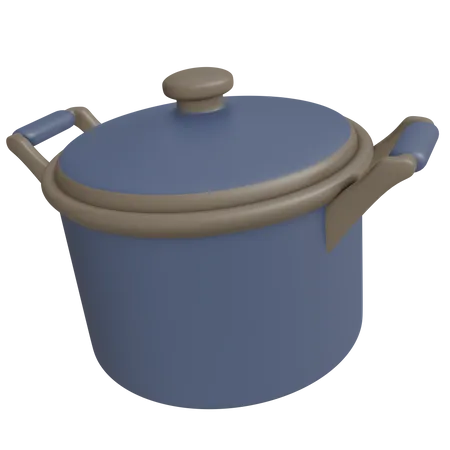 Olla  3D Icon