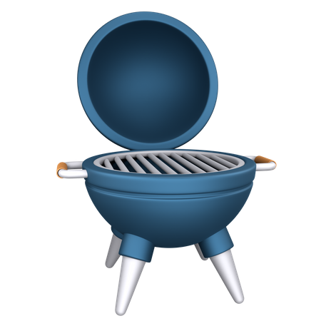 Olla de barbacoa  3D Icon