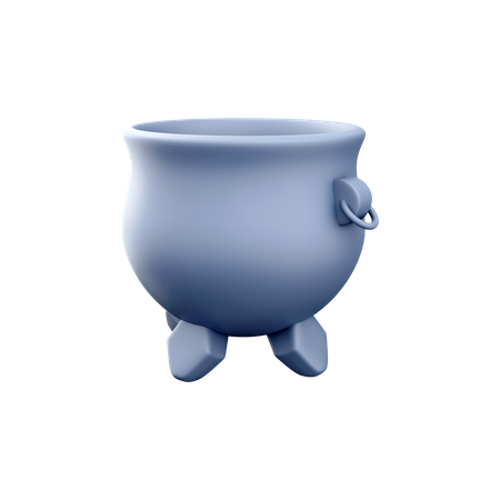 Olla de caldero  3D Icon