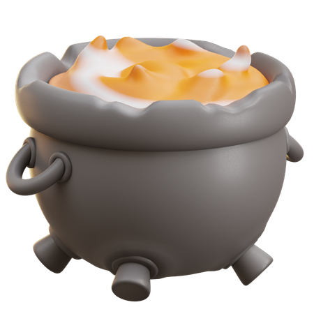 Olla de barro  3D Icon