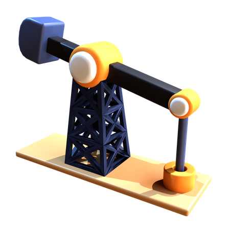 Ölmine  3D Icon