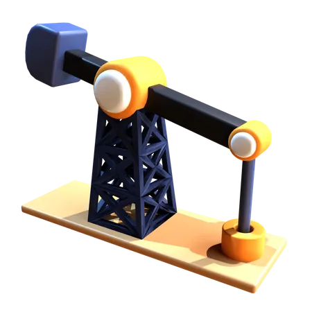 Ölmine  3D Icon