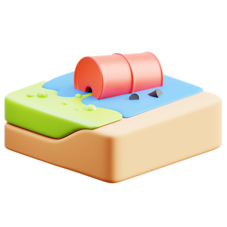 Ölpest  3D Icon