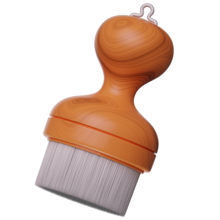 Ölpinsel  3D Icon