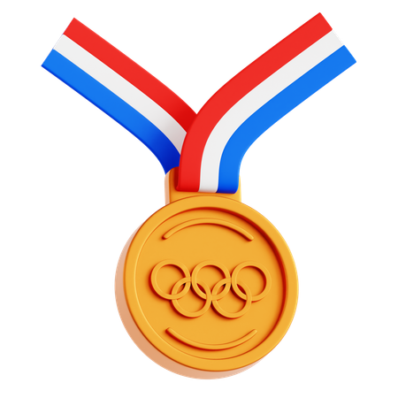 Olympic Bronze Medal  3D Icon