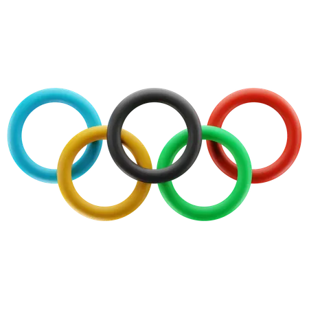 Olympic Logo  3D Icon