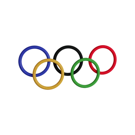 Olympic logo  3D Icon