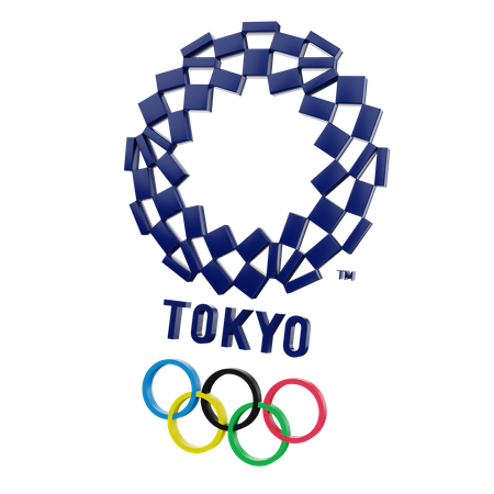 Olympic Logo 3D Illustration