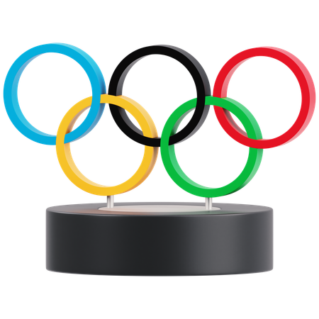 Olympische Plattform  3D Icon