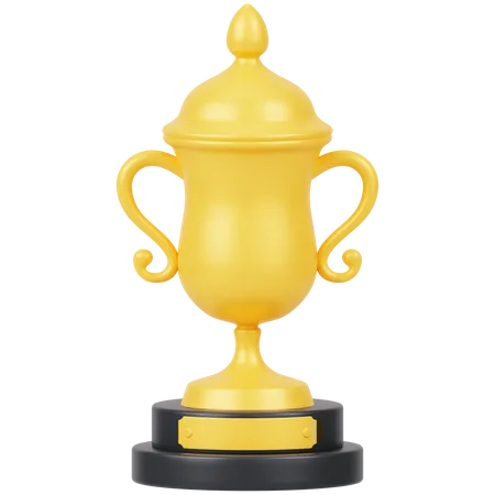 Olympische Trophäe  3D Icon