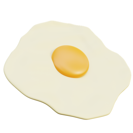 Omelet  3D Icon