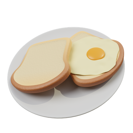 Omelet 3D Icon
